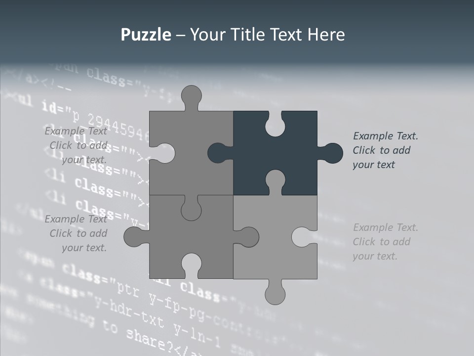 Care Hand Finger PowerPoint Template