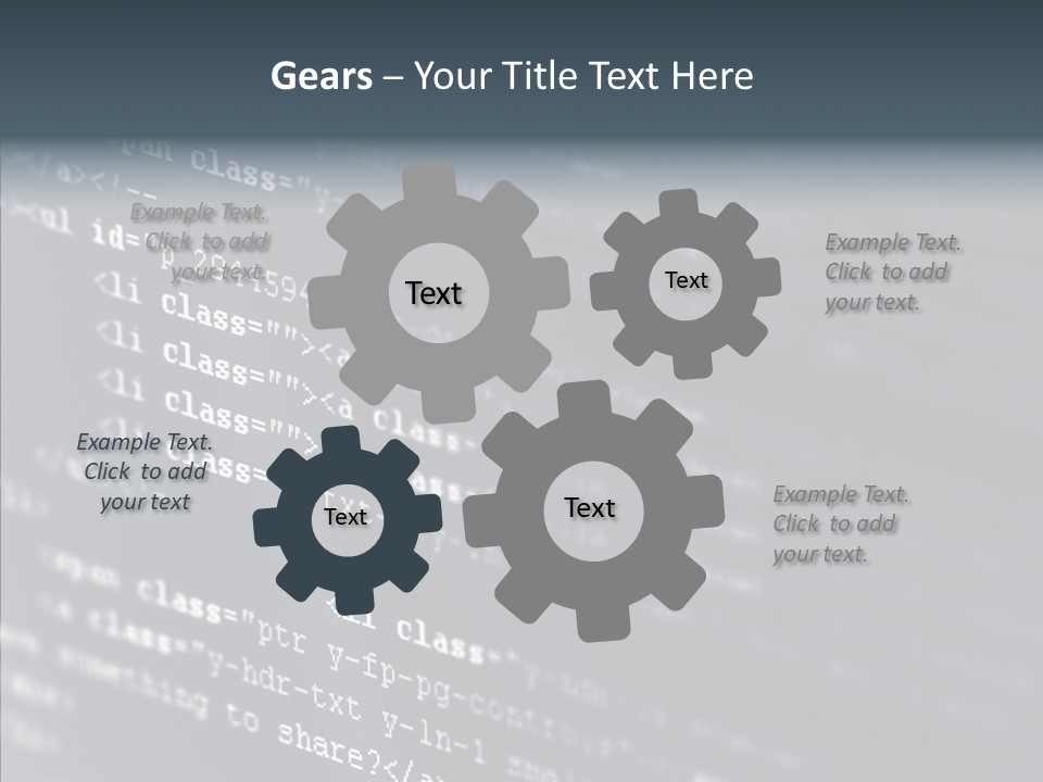 Care Hand Finger PowerPoint Template