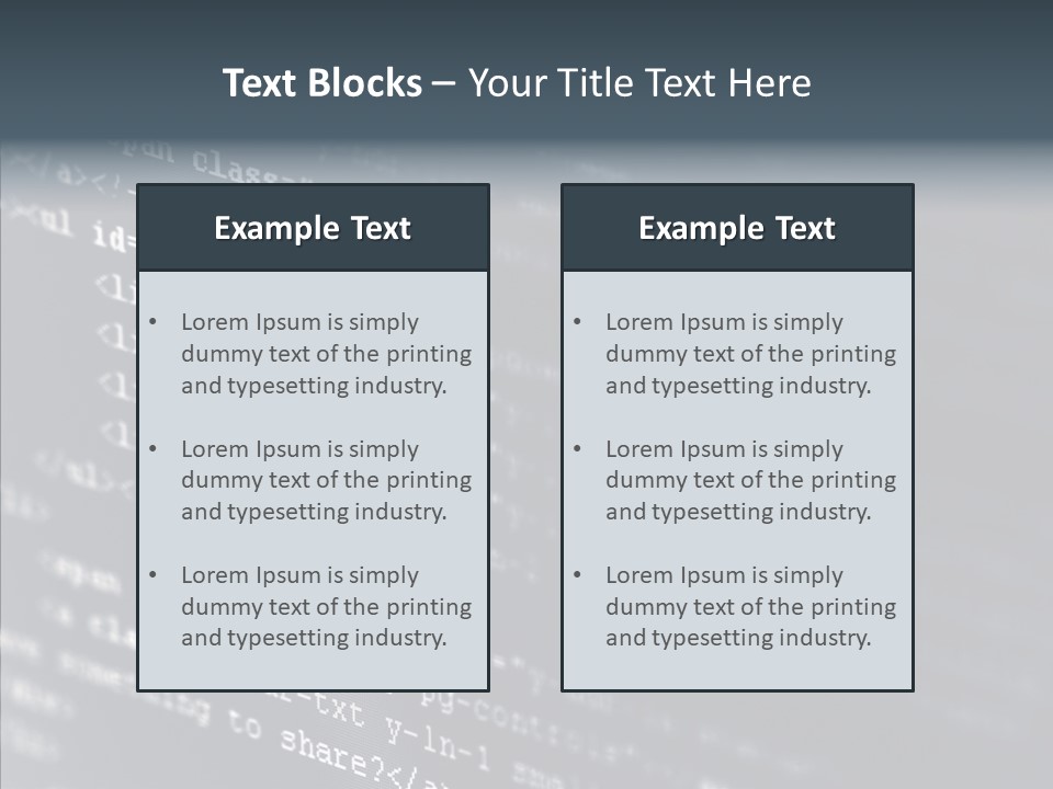 Care Hand Finger PowerPoint Template