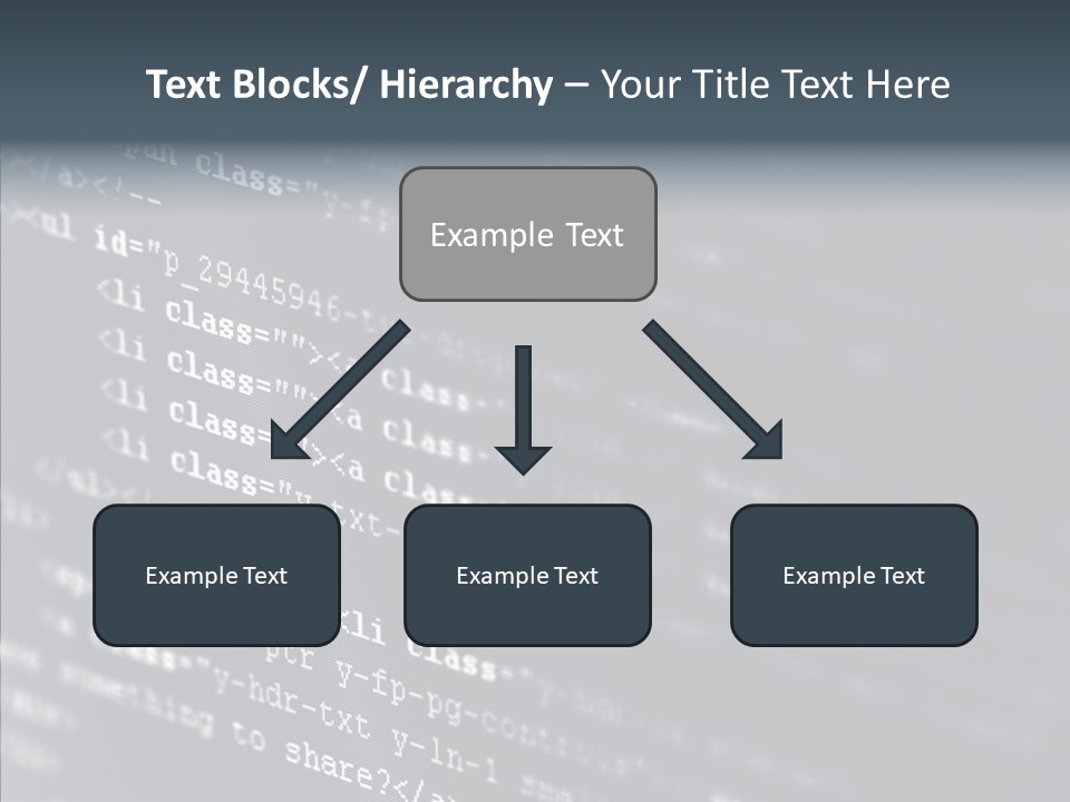 Care Hand Finger PowerPoint Template