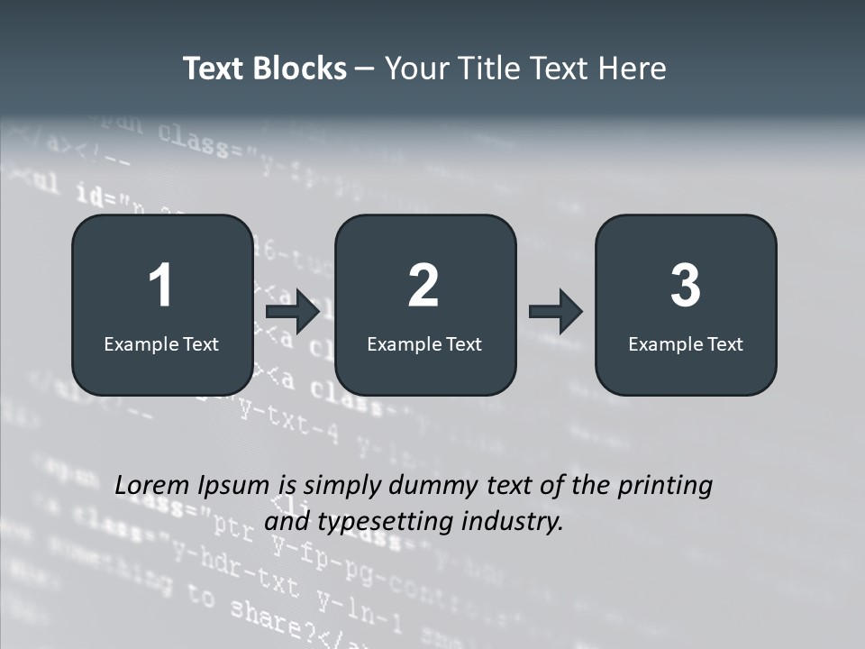 Care Hand Finger PowerPoint Template
