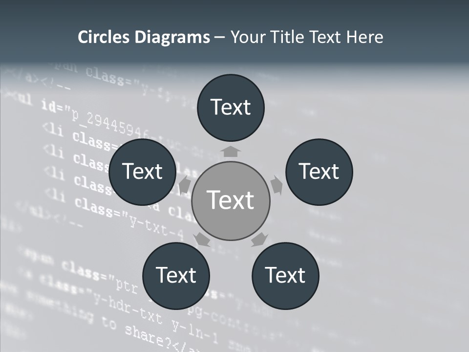 Care Hand Finger PowerPoint Template