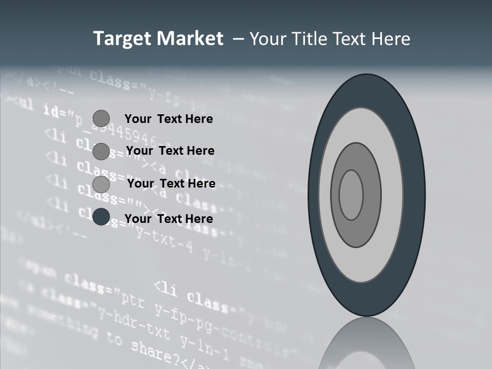 Care Hand Finger PowerPoint Template