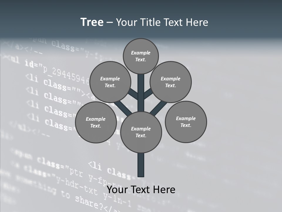 Care Hand Finger PowerPoint Template
