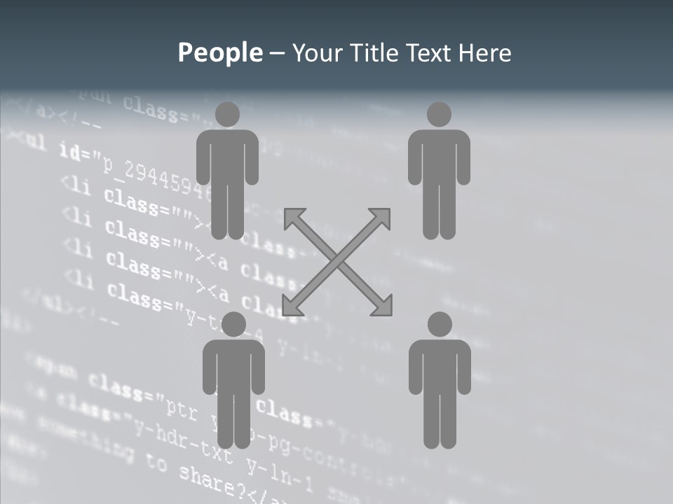 Care Hand Finger PowerPoint Template