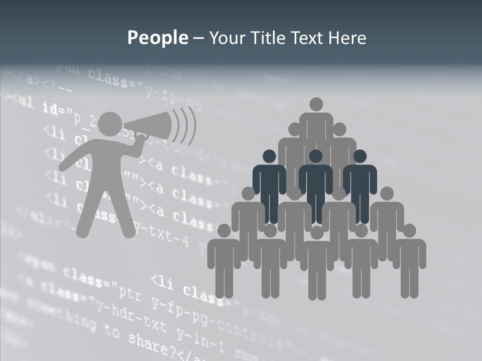 Care Hand Finger PowerPoint Template