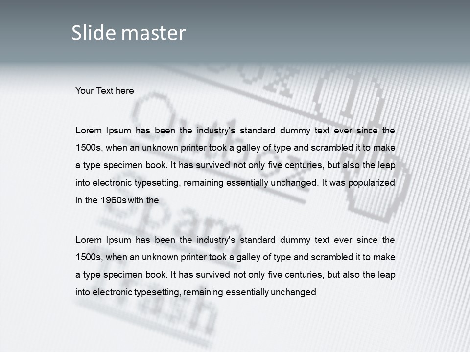 Hand Closeup Two PowerPoint Template