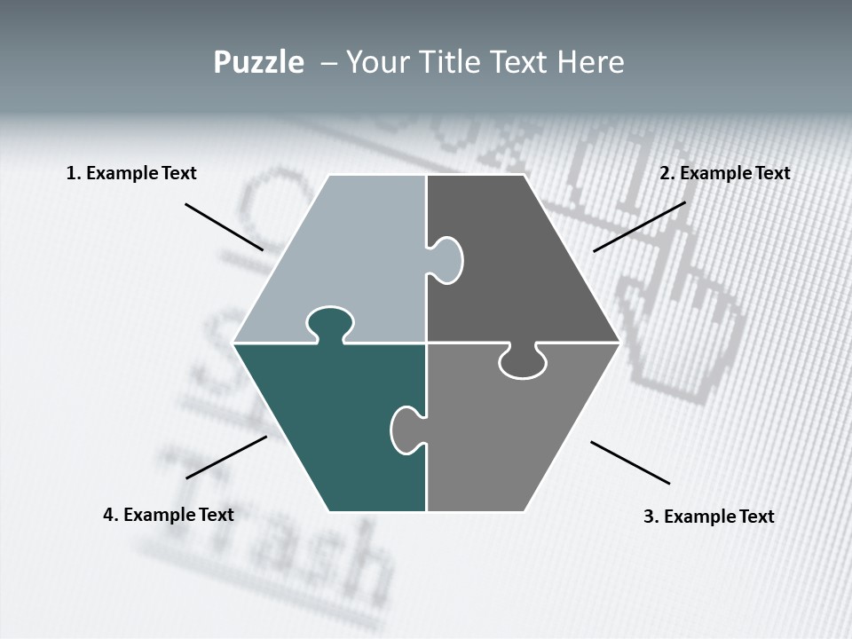 Hand Closeup Two PowerPoint Template