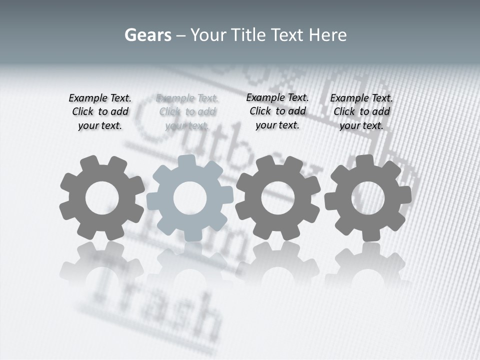 Hand Closeup Two PowerPoint Template