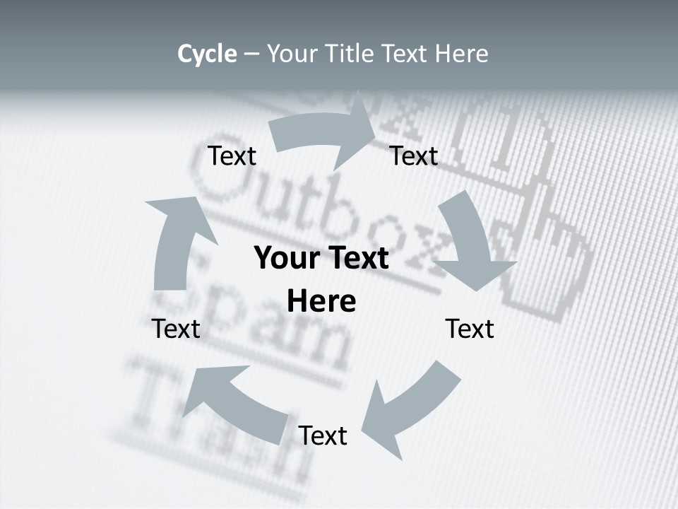 Hand Closeup Two PowerPoint Template