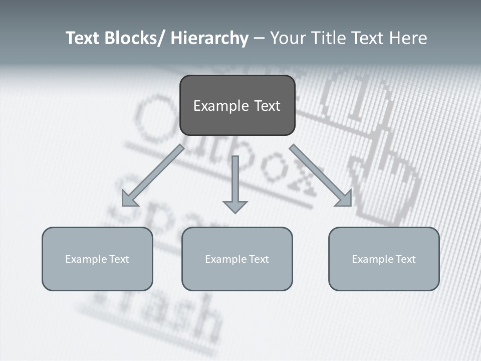 Hand Closeup Two PowerPoint Template