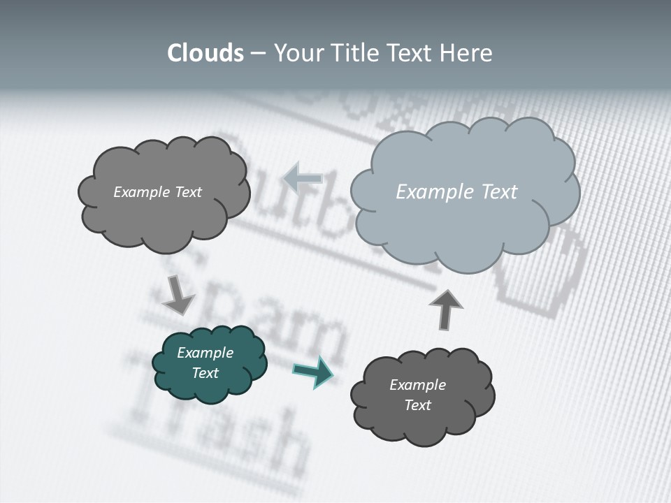 Hand Closeup Two PowerPoint Template