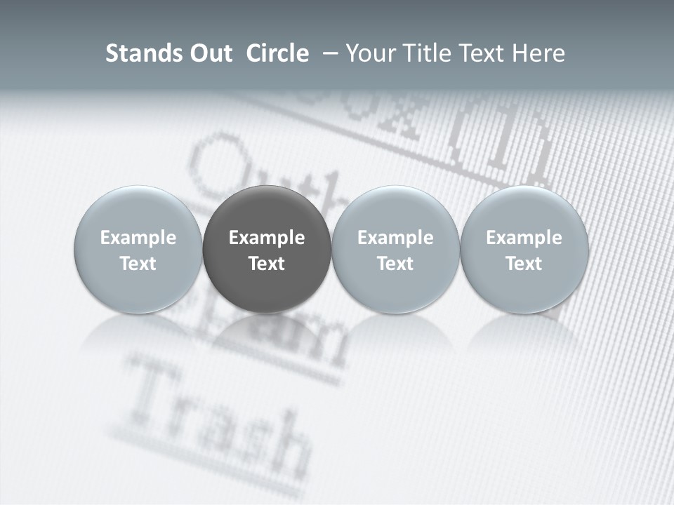 Hand Closeup Two PowerPoint Template