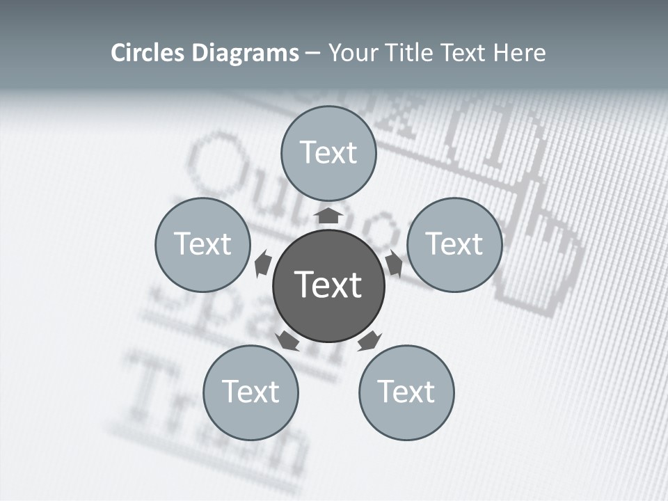 Hand Closeup Two PowerPoint Template