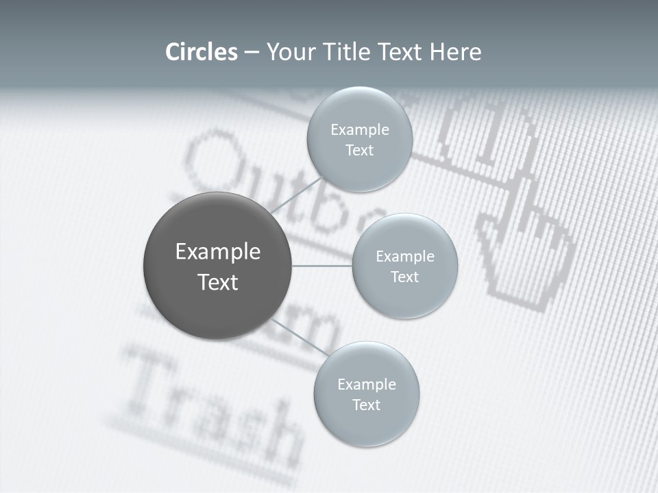 Hand Closeup Two PowerPoint Template