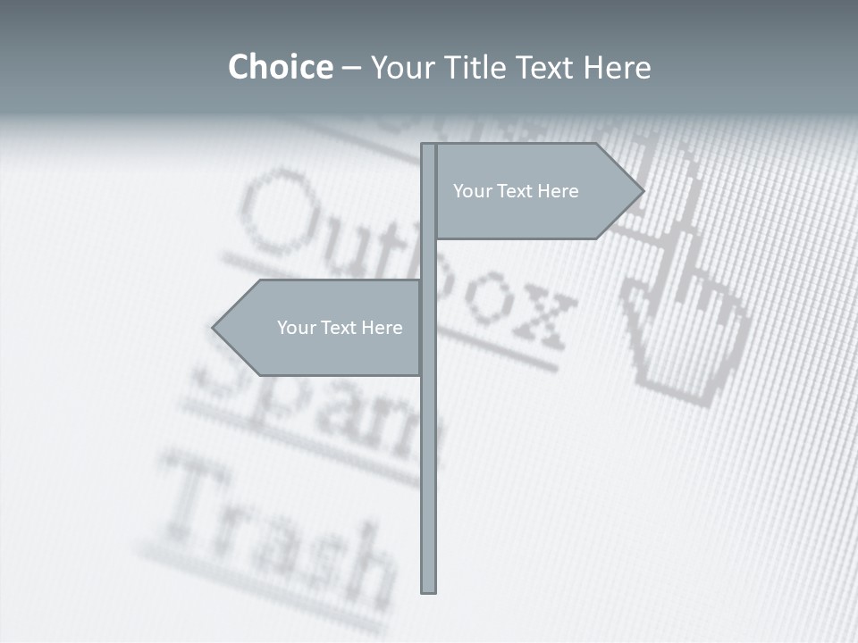 Hand Closeup Two PowerPoint Template