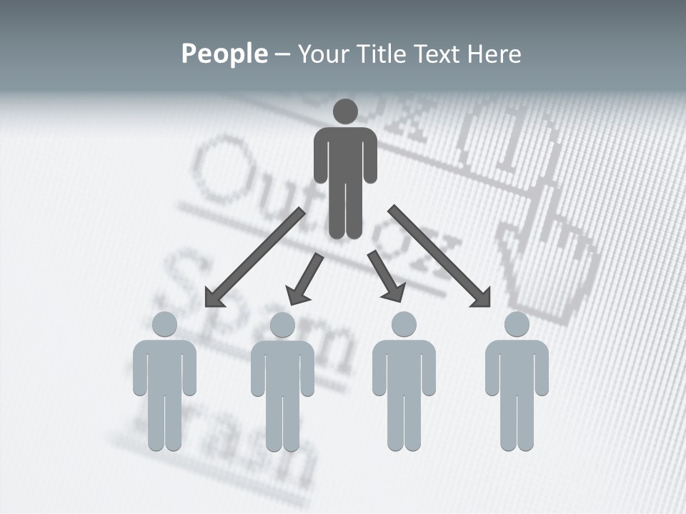 Hand Closeup Two PowerPoint Template