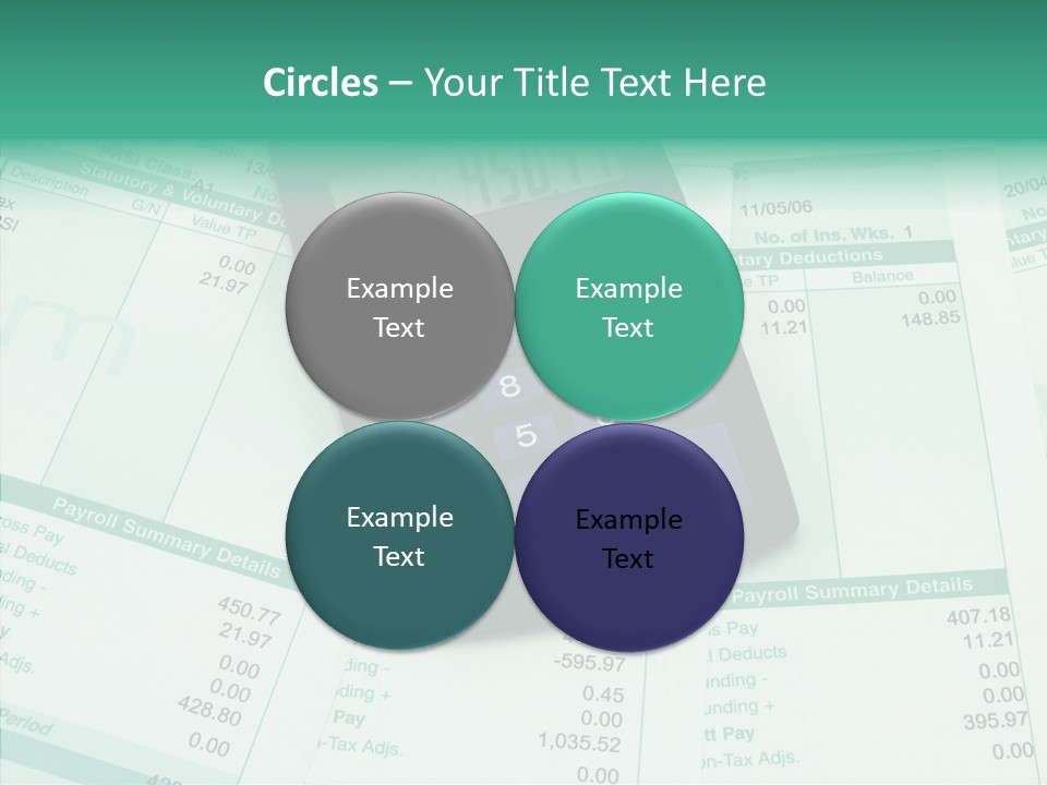 Touching Care Senior PowerPoint Template