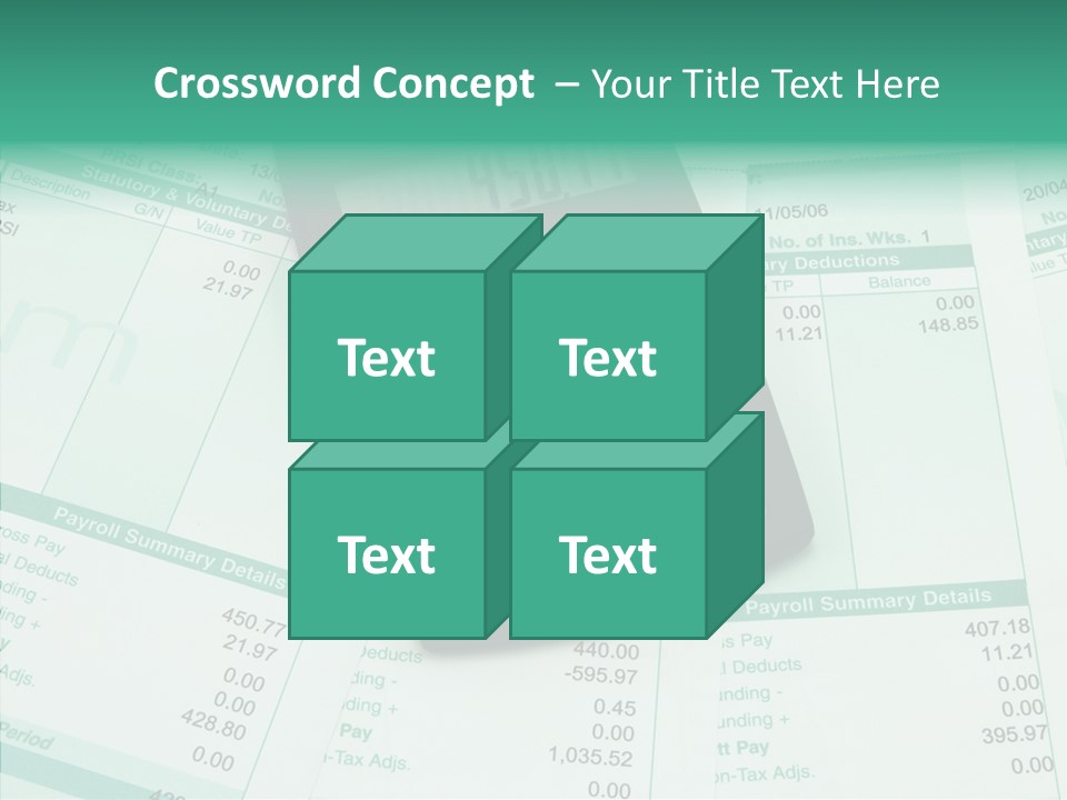 Touching Care Senior PowerPoint Template