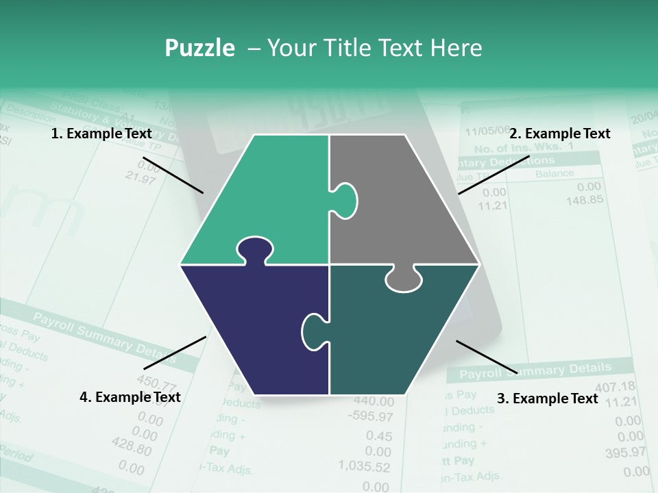 Touching Care Senior PowerPoint Template