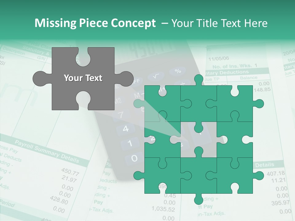 Touching Care Senior PowerPoint Template