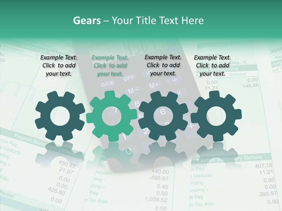 Touching Care Senior PowerPoint Template