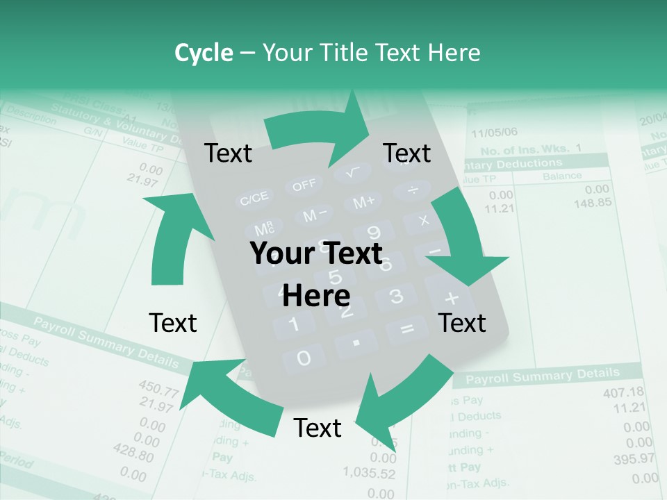 Touching Care Senior PowerPoint Template