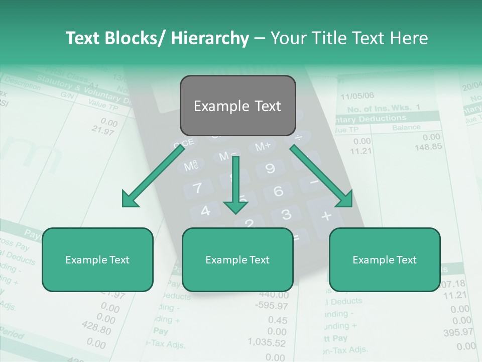 Touching Care Senior PowerPoint Template
