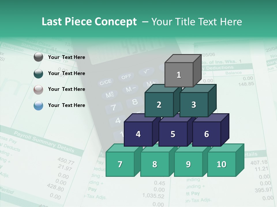 Touching Care Senior PowerPoint Template