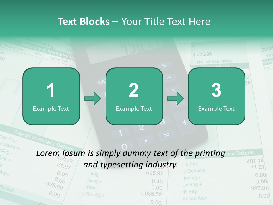 Touching Care Senior PowerPoint Template