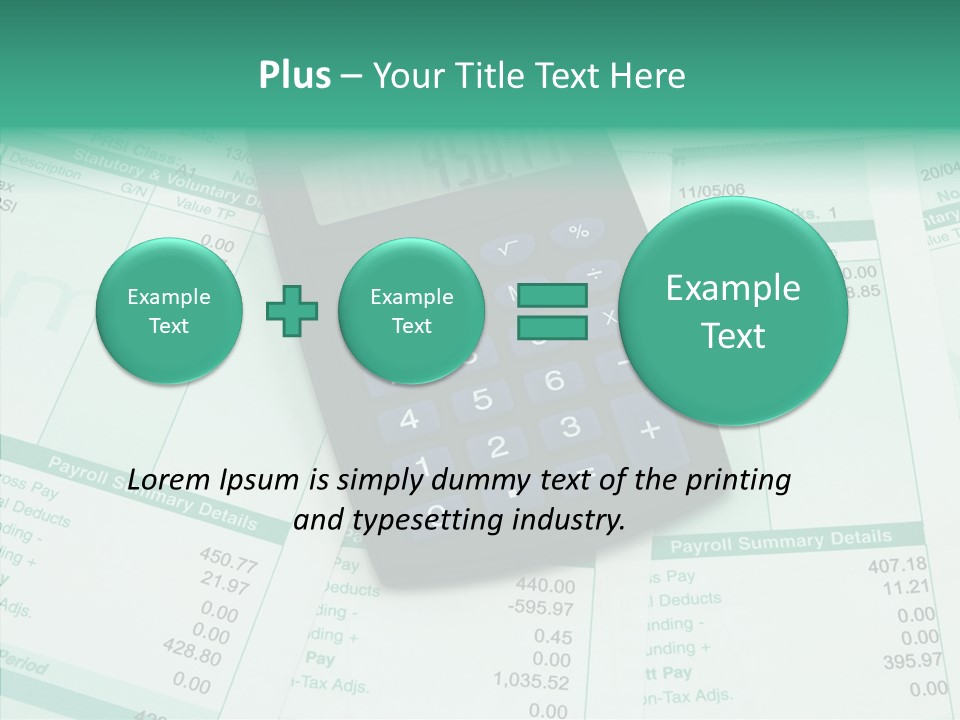 Touching Care Senior PowerPoint Template