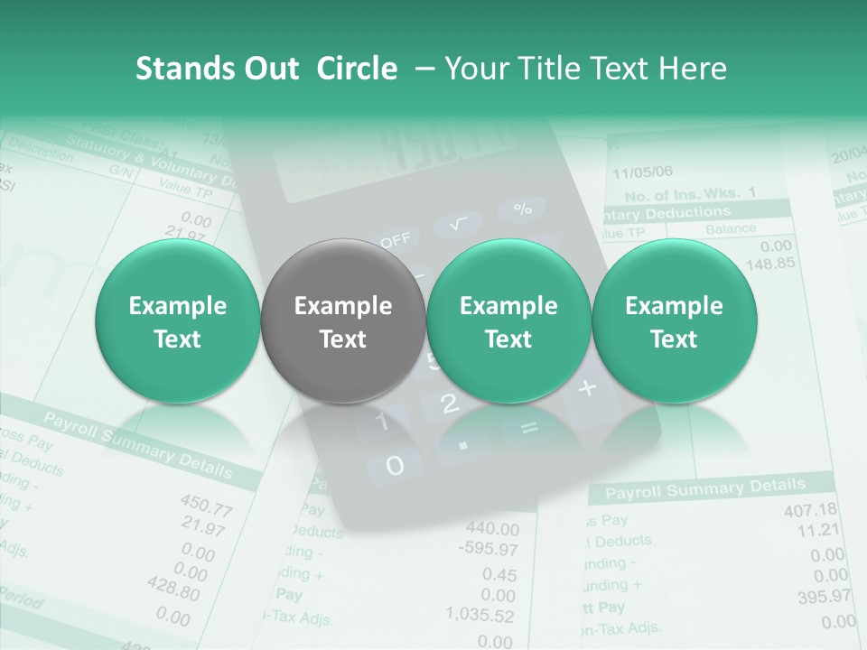 Touching Care Senior PowerPoint Template