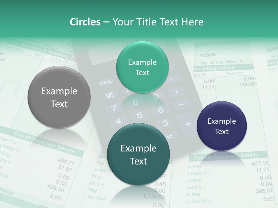 Touching Care Senior PowerPoint Template