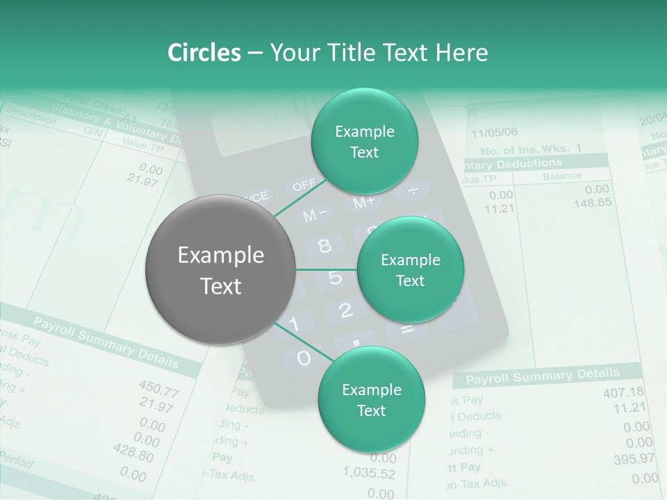 Touching Care Senior PowerPoint Template