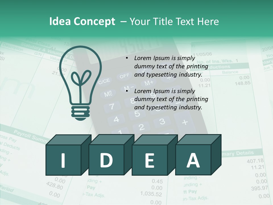 Touching Care Senior PowerPoint Template