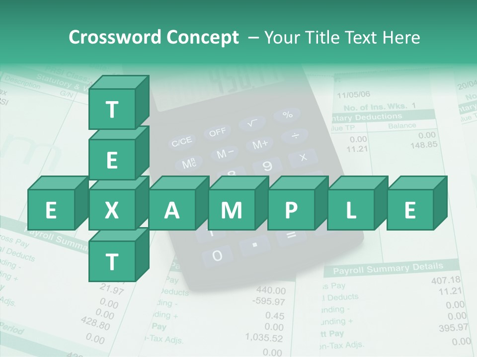 Touching Care Senior PowerPoint Template