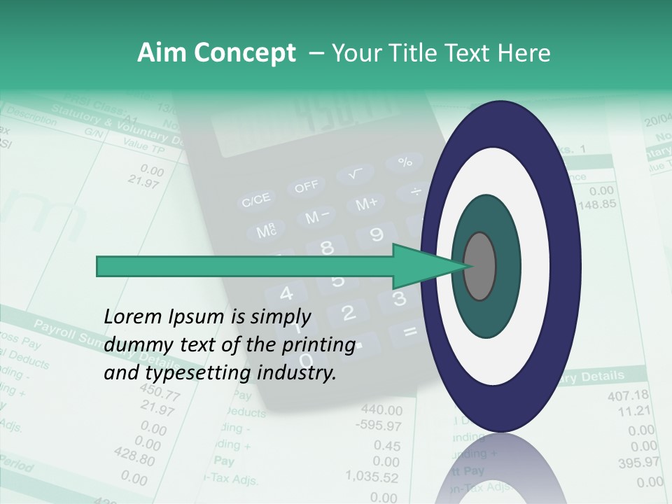 Touching Care Senior PowerPoint Template