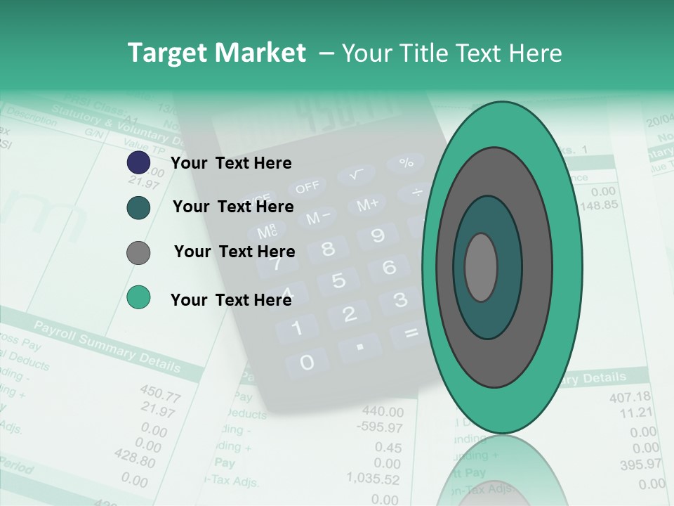 Touching Care Senior PowerPoint Template