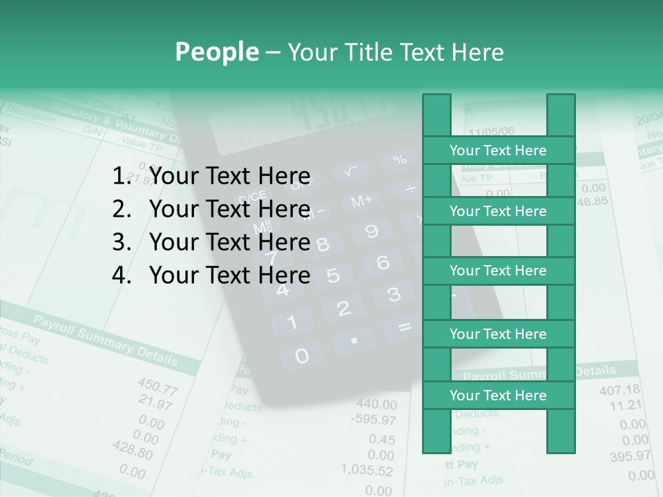 Touching Care Senior PowerPoint Template