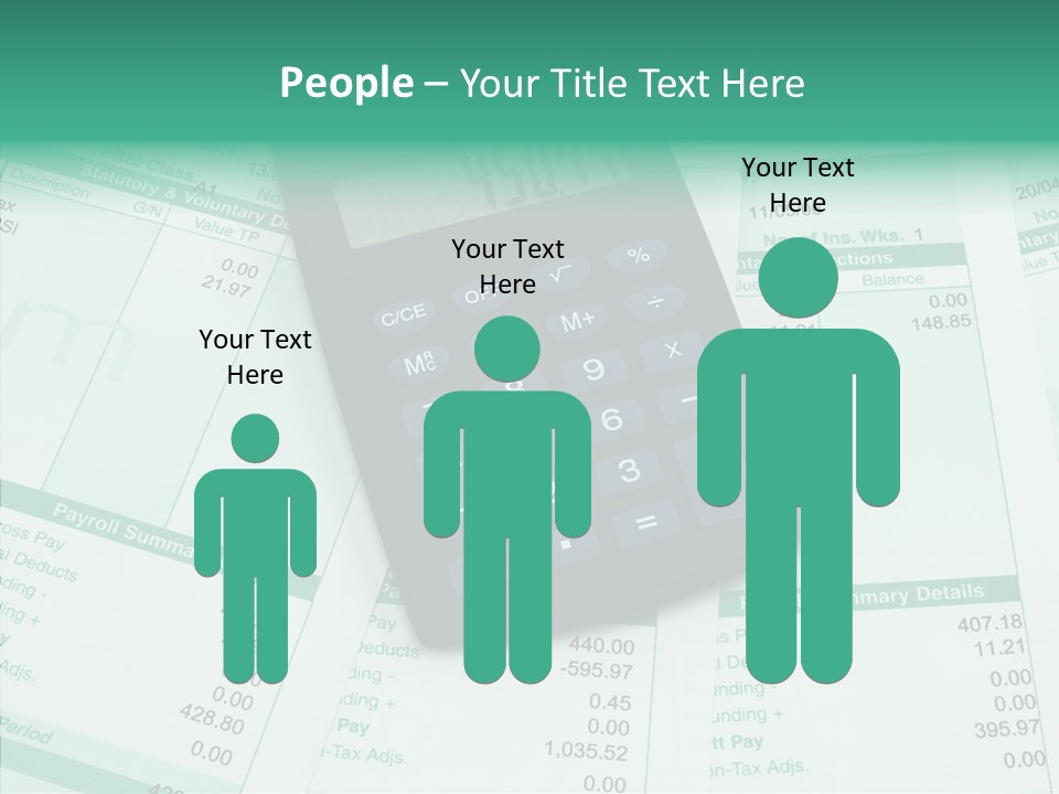 Touching Care Senior PowerPoint Template