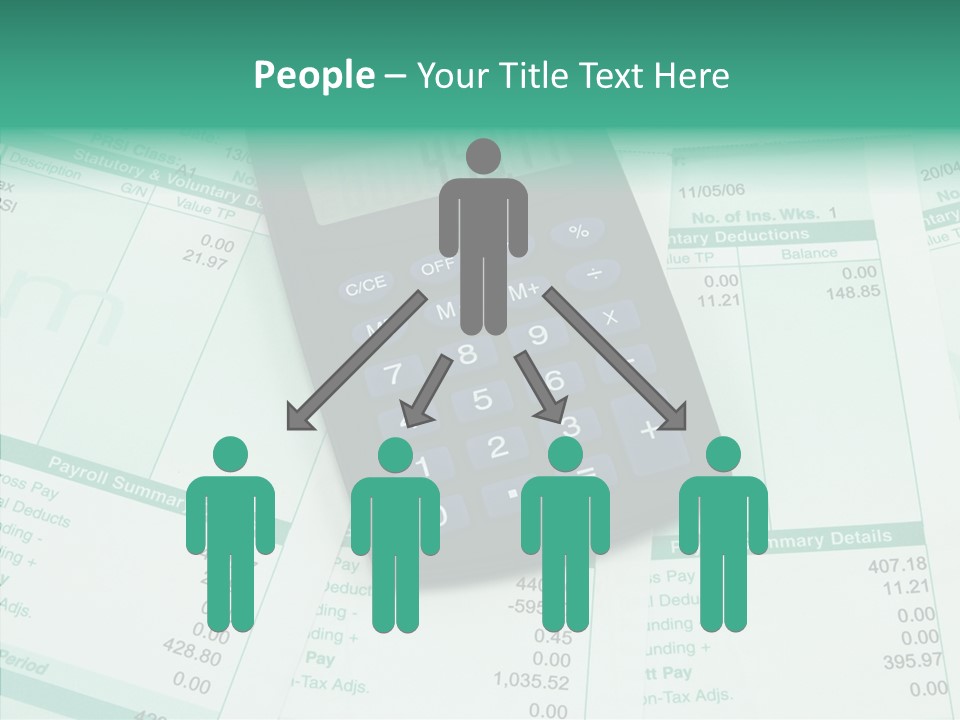 Touching Care Senior PowerPoint Template