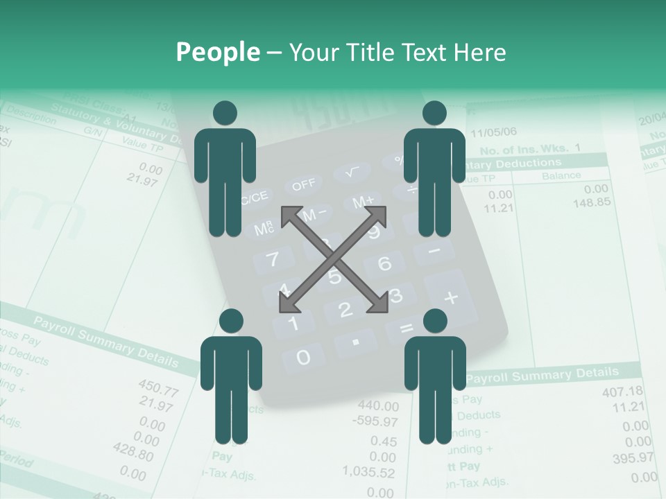 Touching Care Senior PowerPoint Template