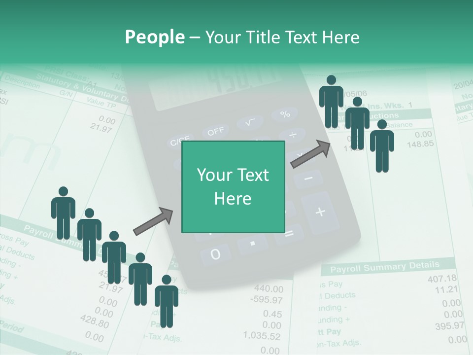 Touching Care Senior PowerPoint Template