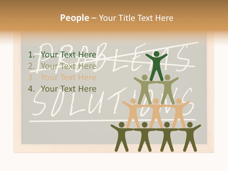 Human Background Two PowerPoint Template