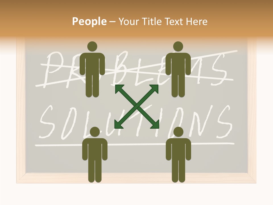 Human Background Two PowerPoint Template