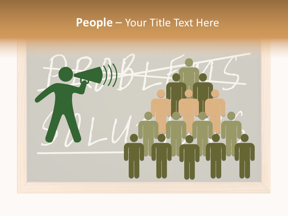 Human Background Two PowerPoint Template