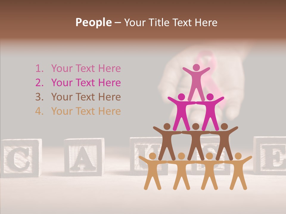Togetherness Young Human PowerPoint Template