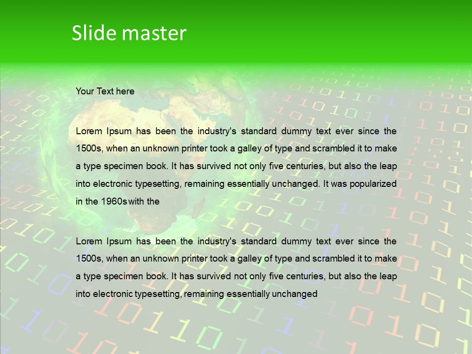 Care White Background Help PowerPoint Template