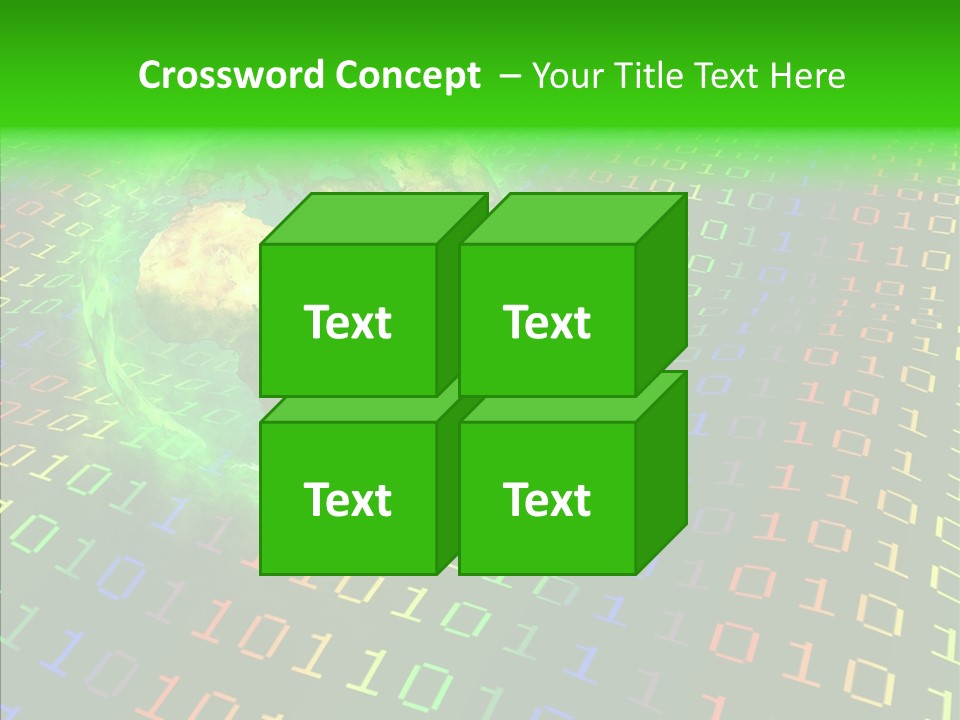 Care White Background Help PowerPoint Template