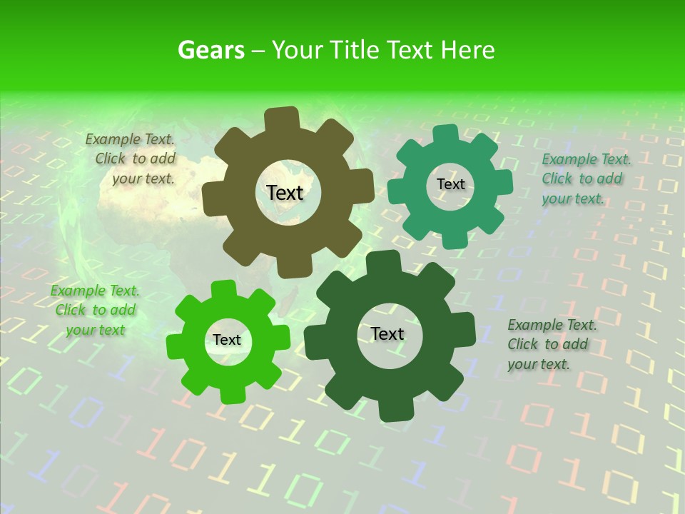 Care White Background Help PowerPoint Template